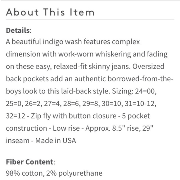 Rag & Bone ‘tomboy’ Boyfriend Skinny Jeans NTNC!! - Picture 8 of 8